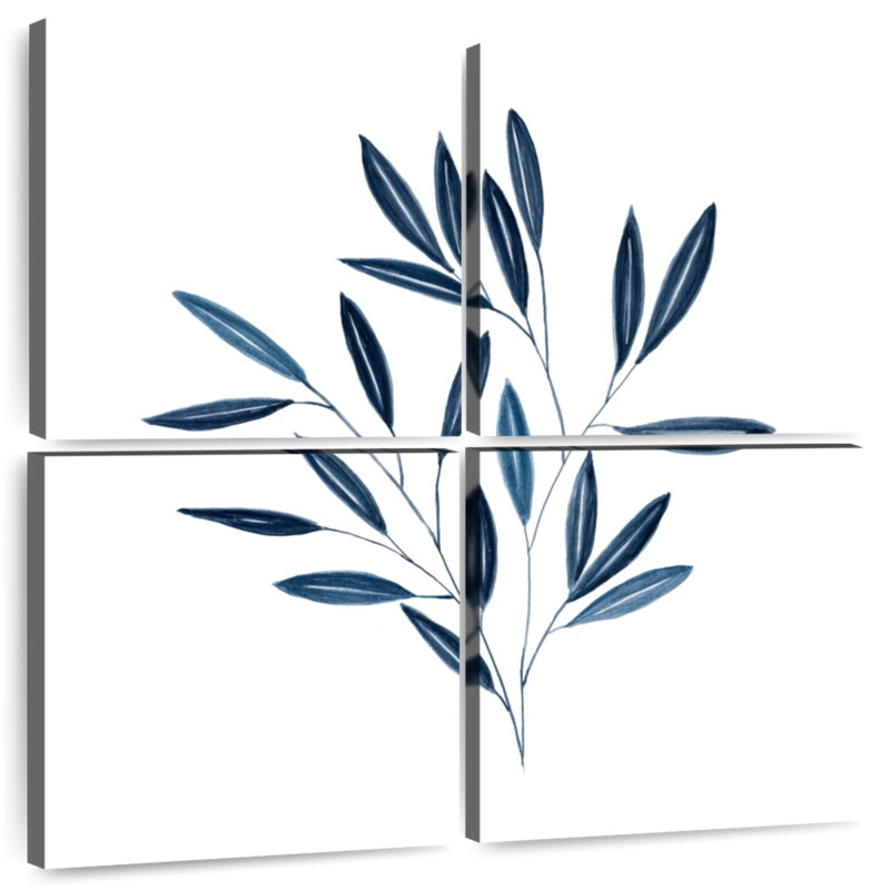 Harnek Navy Leaves II