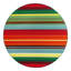 Tapis intérieur / extérieur à rayures Meliton - rouge / vert / bleu / orange-912691384