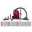 Atrix Jet Red HEPA Backpack Vacuum