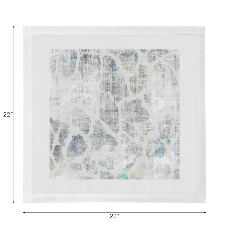 Giraffe Cotton Sateen Dinner Napkins, Opulence