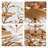Flavia 4-light Crystal Beaded 9-Branch Chandelier