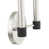 Brushed Nickel/Black