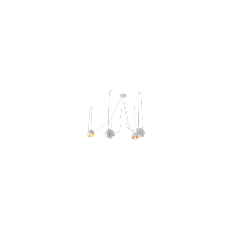 Allan 4 - Light Cluster Pendant, White