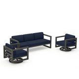 Avion 3 Piece Sofa Set With Swivel