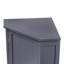 Armoire de salle de bain d'angle avec tablette réglable-118317322