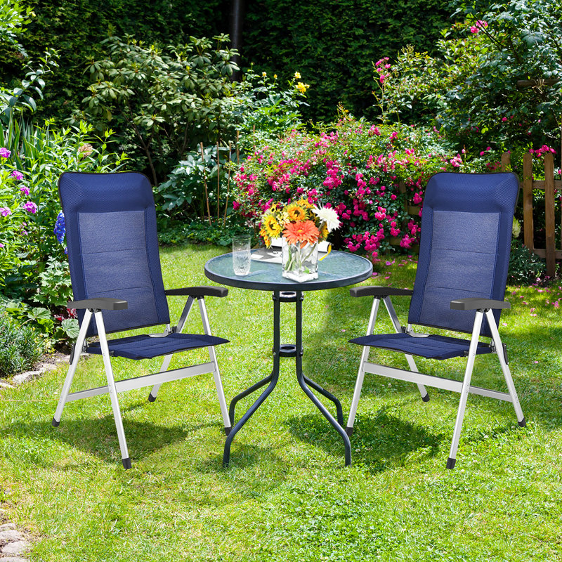 Chaise longue inclinable
