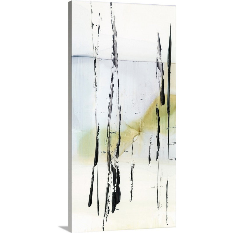Art mural sur toile Bamboo Marsh III, Toile tendue, H 60 po x l 30 po x P 1,25 po