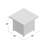 Sterling Square SLATE Propane Smokeless Fire Pit Table with Hidden Fuel Tank
