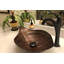 Lavabo en cuivre martelé