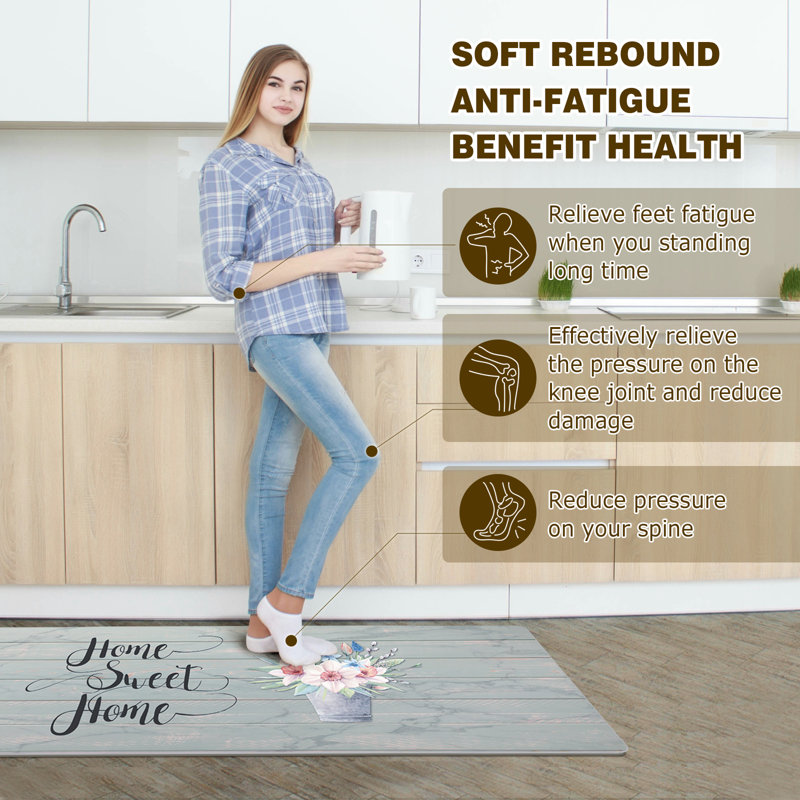 Tapis anti-fatigue Berley Comfort, Rectangle 1 pi 4 po x 3 pi 9 po