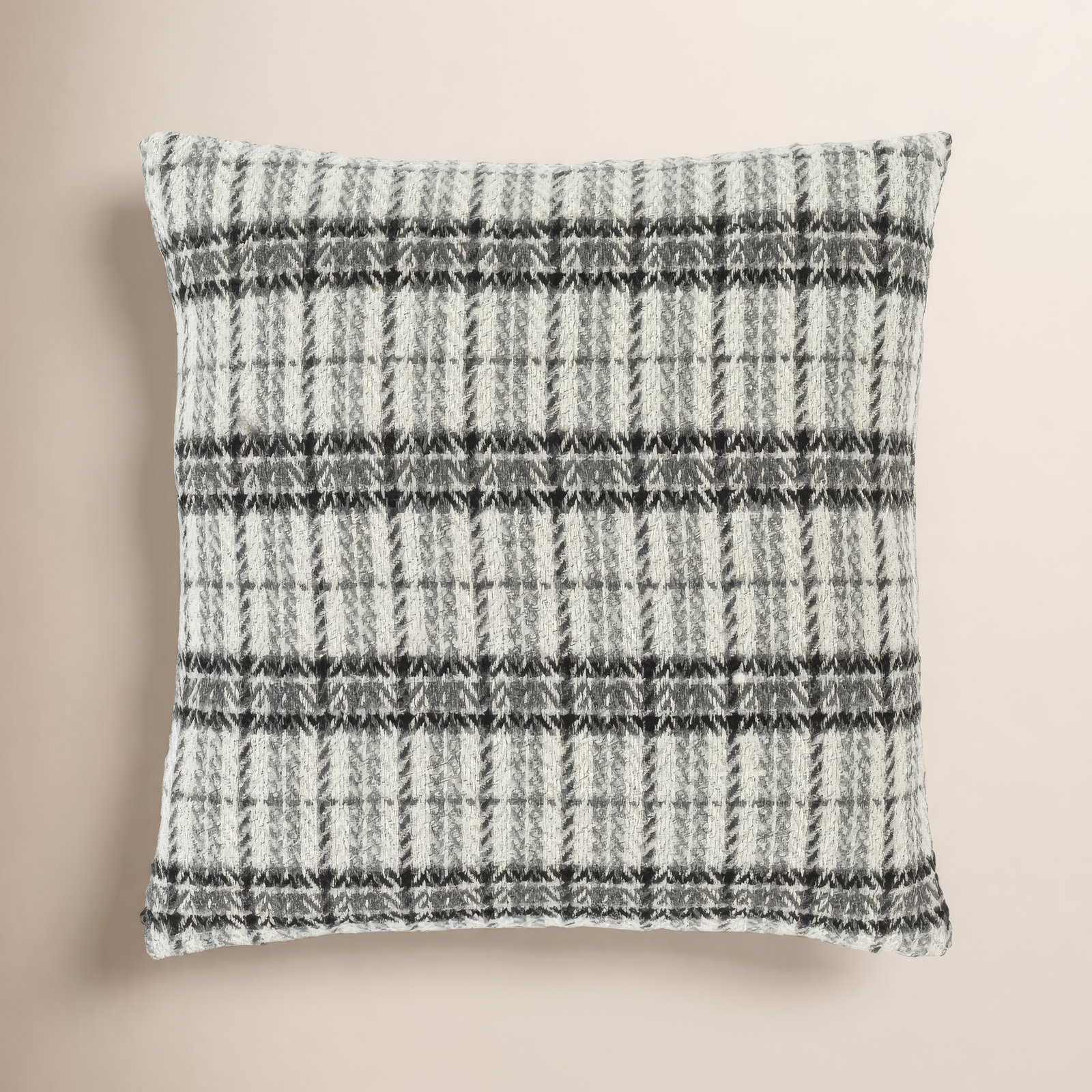 Santorini Chevron Throw Pillow, 18" x 18", Down
