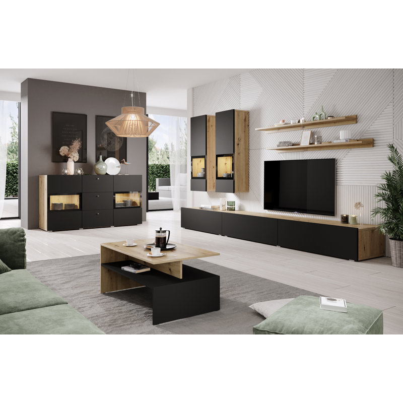 Jodilyn Sled Coffee Table with Storage