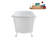 57.5'' x 29.5'' Soaking Acrylic Bathtub-83636146-83636137