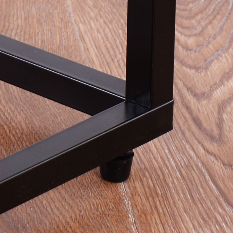 Alynia Glass Tray Top End Table Set
