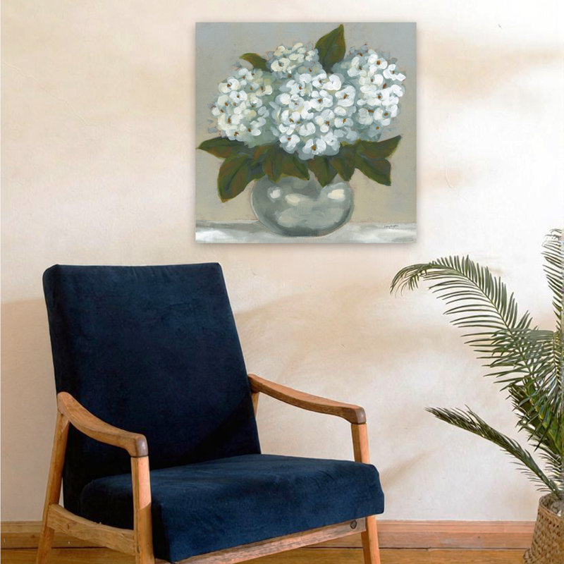 Claire, art floral traditionnel, H 24 po x l 24 po