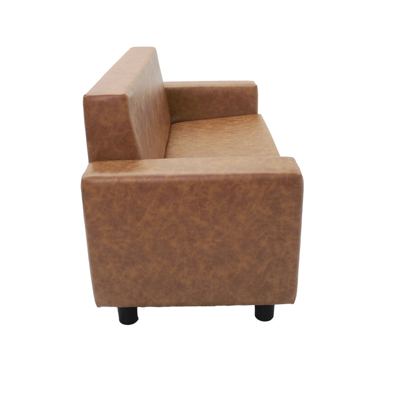 SoftScape Inspired Playtime Kids Classic Sofa, Pecan