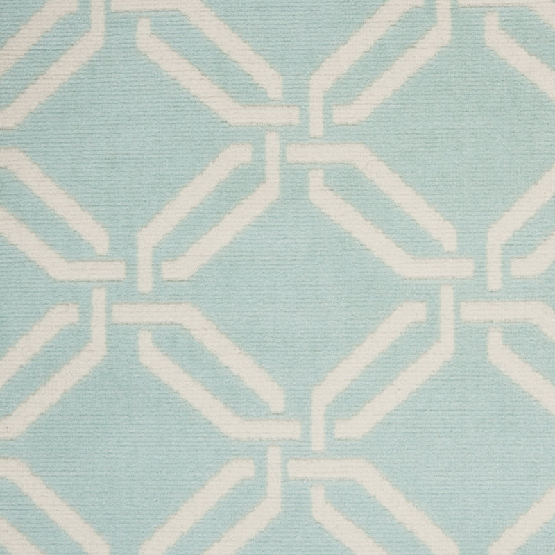 Garnier Geometric Indoor Rug, Rectangle 2' x 4'
