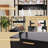 Kitchen Bakers Rack With Storage Shelf,Adjustable,Black