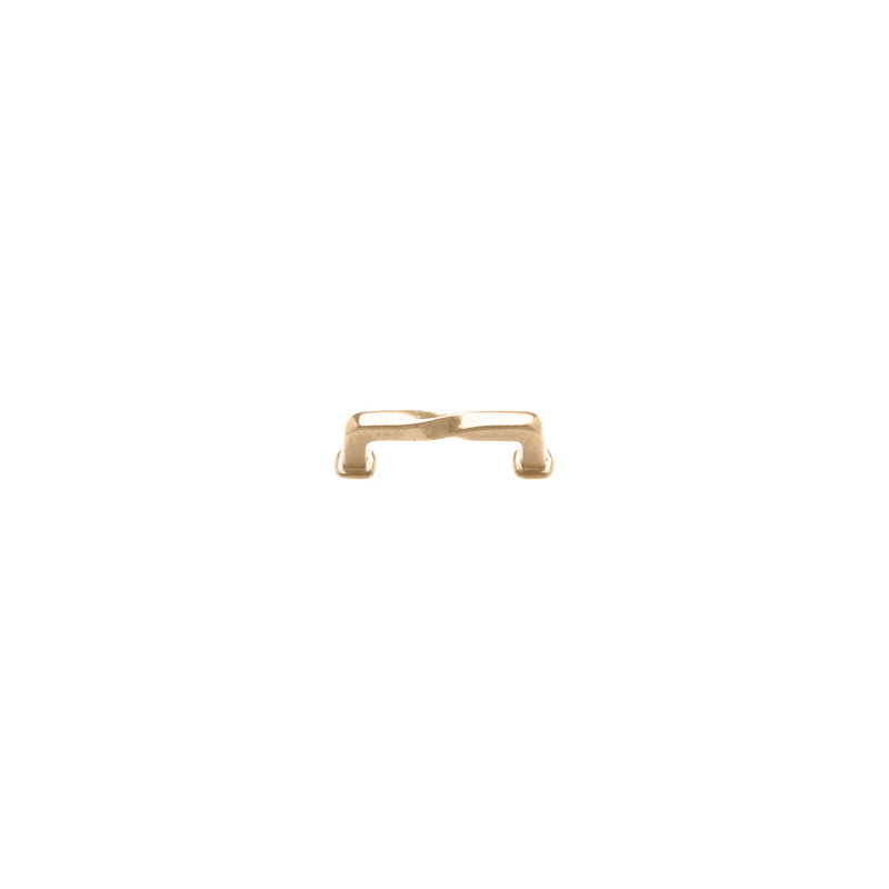 Twist Bar / Handle Pull, 5", Silicon Bronze Light