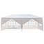 Pergolas blanches de 6 m (20 pi)