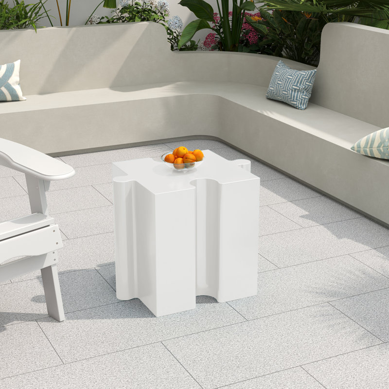 Table d'appoint Roomfitter, Blanc