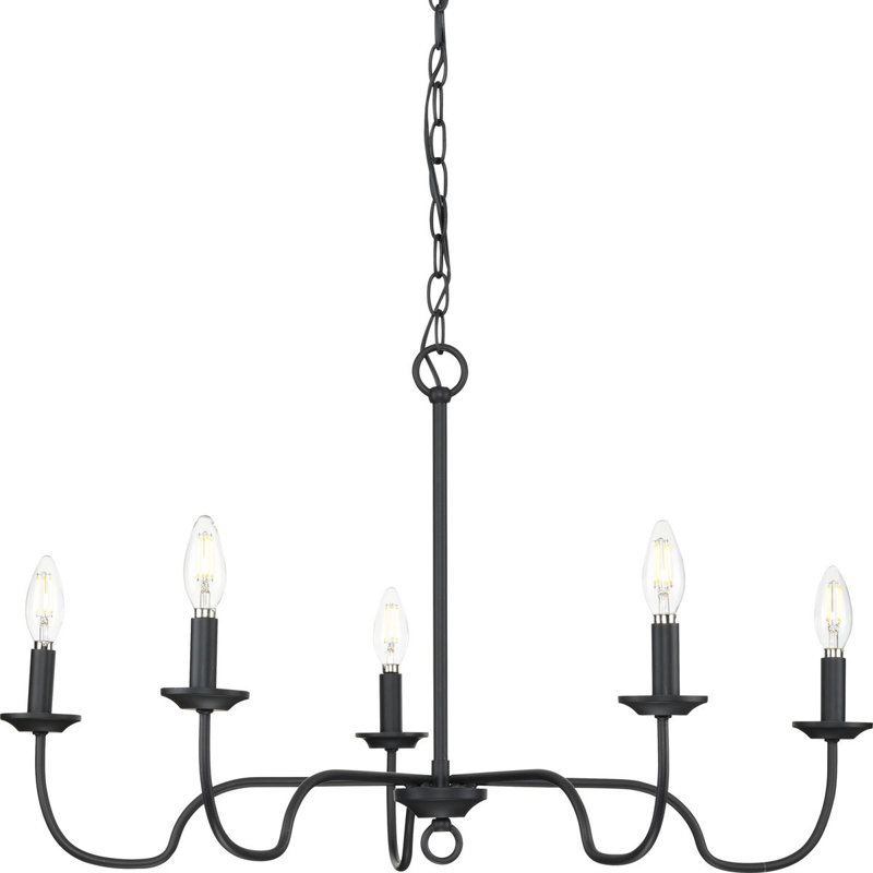 Mercuri 5 - Light Dimmable Classic / Traditional Chandelier