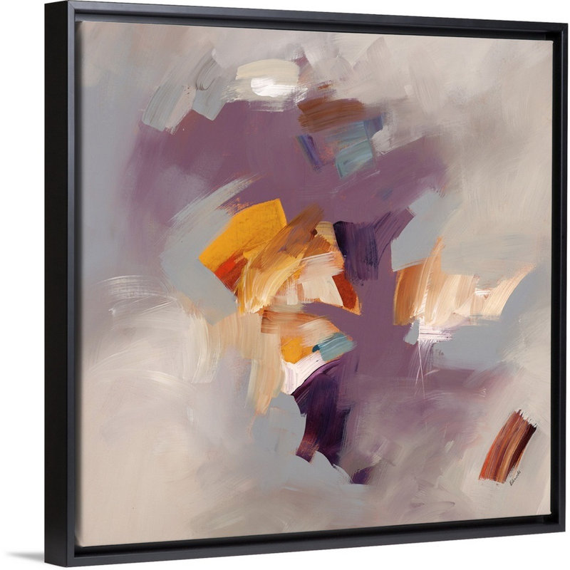 « Ludique curiosité II » par Sydney Edmunds, reproduction d’art, Cadre noir, H 22 po x l 22 po x 1,75 po