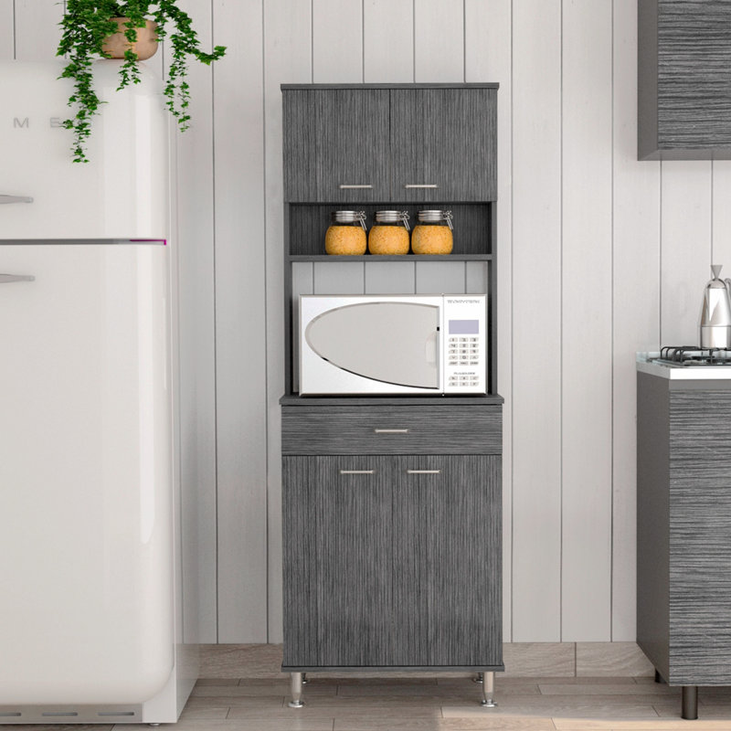 Armoire à deux portes doubles, Gris