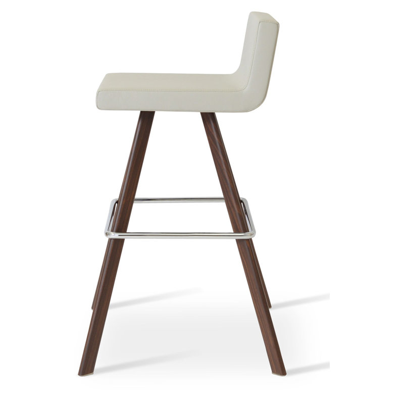 Tabouret 29 "Gladwell, Bar / noyer