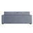 79" Linen Square Arm Sofa