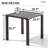 Herv Square Aluminum Outdoor Side Table-1542500674