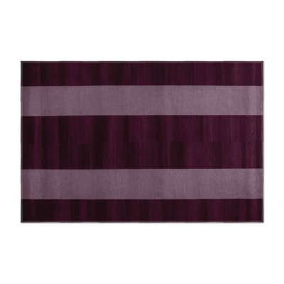 Tapis d'intérieur et d'extérieur à carreaux brun