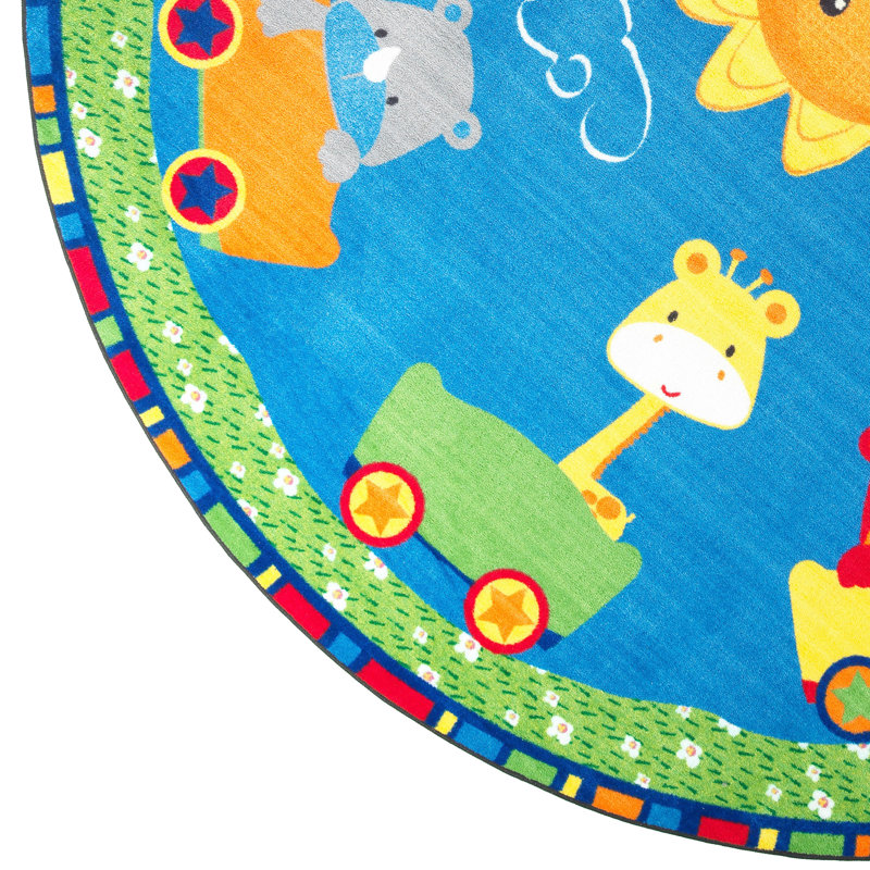 Tapis bleu Mccormick, Rond 5 pi