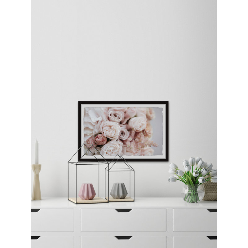 Rose Bundle - Single Picture Frame Painting, 61 cm H x 91 cm W