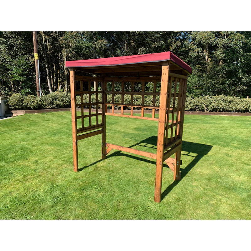 Boody 17.2m x 9.2m Patio Gazebo, Burgundy