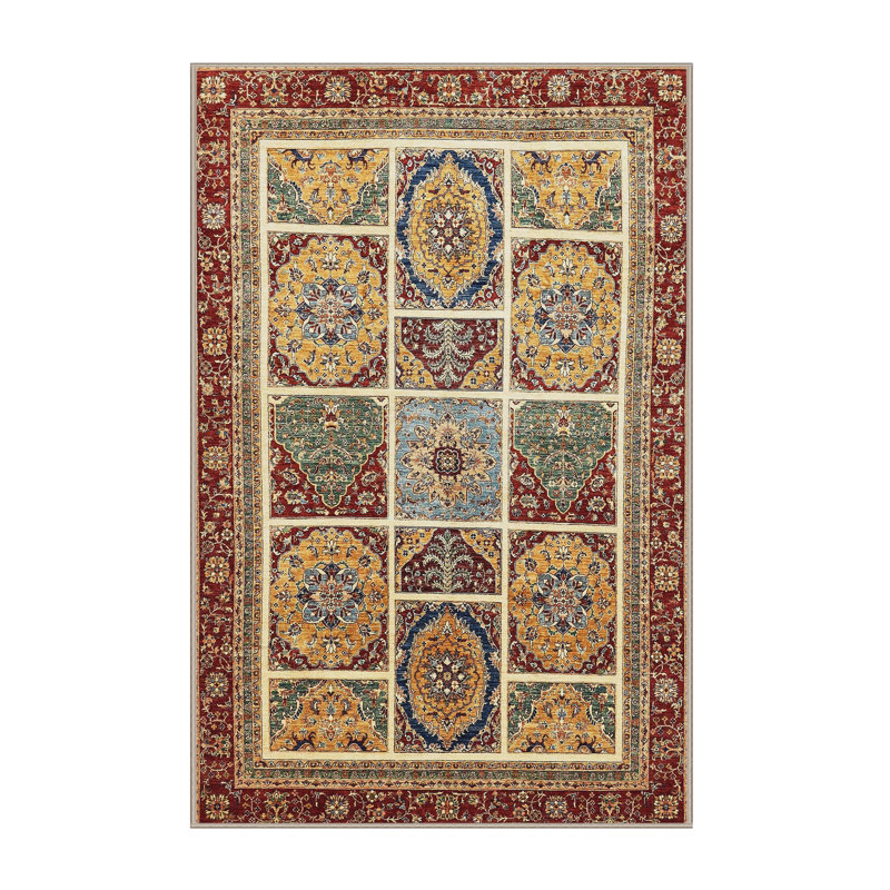 Abstract Indoor Rug, Rectangle 6' x 9'