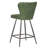 Rickman Upholstered Counter Stool with Metal Frame-515623236-515623237