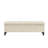 Button-Tufted & Diamond-Stitched Storage Ottoman - Upholstered Bench With Hidden Compartment, Multi-Functional Footrest For Home Organization-673345660