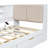 L-shaped Daybed Corner Bed Under-bed Drawers with USB Charging Ports-257003792-257003799
