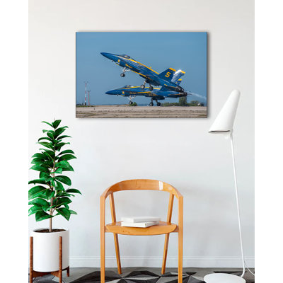 «Blue Angels Air plane Stunt Group», reproduction sur toile