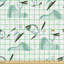 Omara Seagulls Flying over Waves Fabric