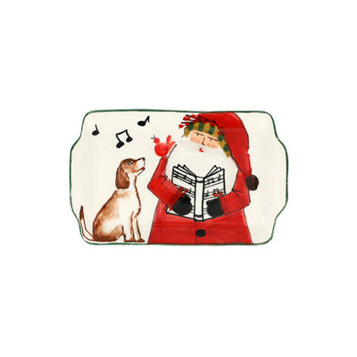 Assiette rectangulaire Old St. Nick 2023
