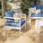 Tashiya 9 - Person Patio Conversation Set with Cushions-1102285585-1114088361