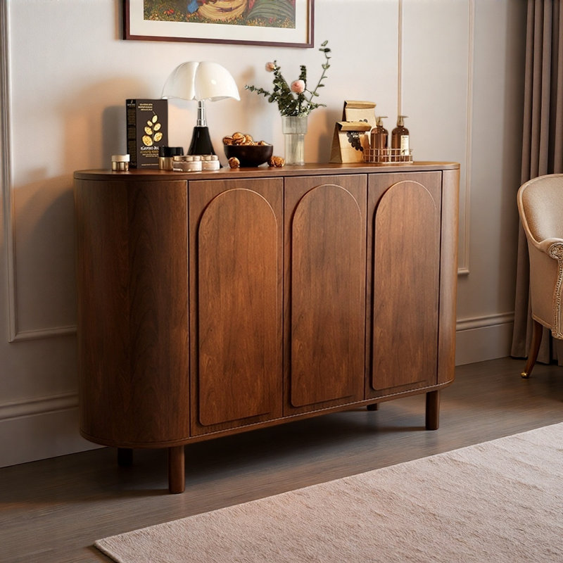 47.24-inch Walnut-Finish Sideboard