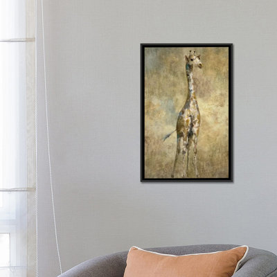 «Summer Safari Giraffe», impression sur toile