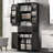 Bathroom Storage Cabinet with Doors and Drawer, Multiple Storage Space, Adjustable Shelf-261870774