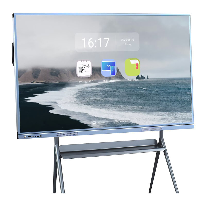 Tableau blanc numérique interactif JYXCN Smart Board de 55 pouces avec écran miroir pour les réunions en classe et les réunions d'affaires?