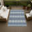 Machine Washable Indoor/Outdoor Chantille ACN2760 Striped Rug-587366166-587366168