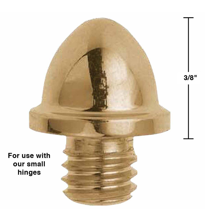 Door Helmet Hinge Finial