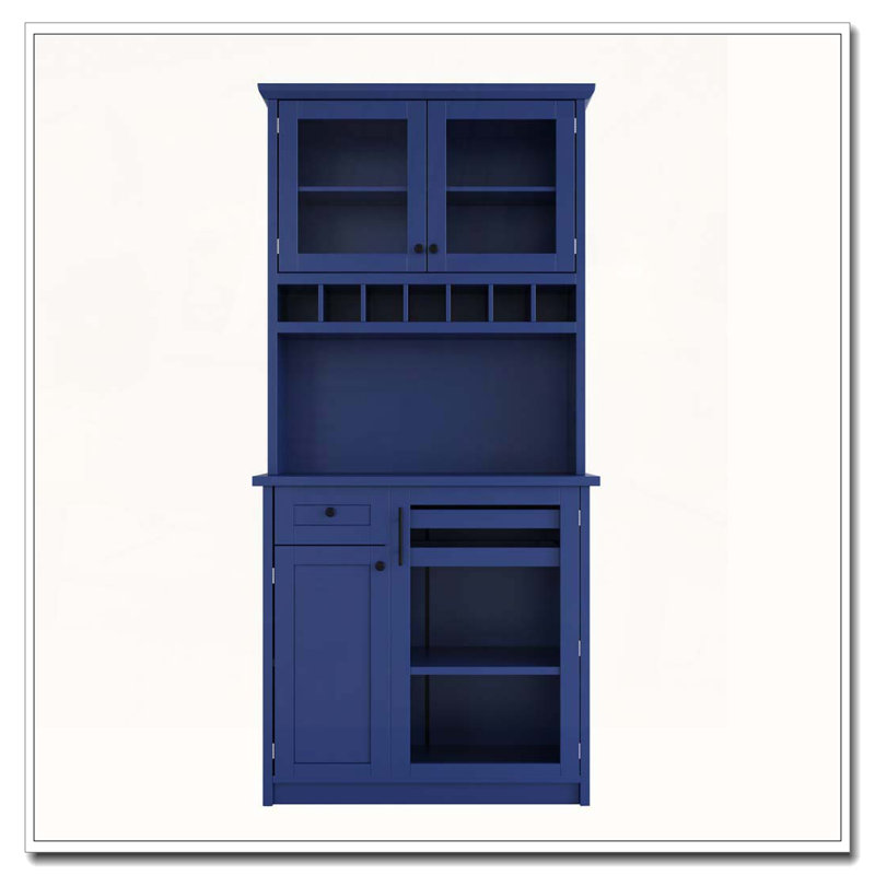 Armoire de cuisine Farmhouse, Bleu